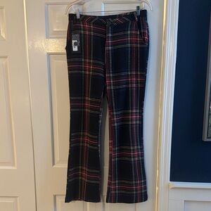 Fate - Tartan Plaid Wide Leg Pants